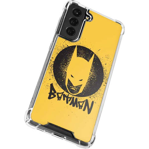 DC Comics Batman Graffiti Art Galaxy S21 FE Clear Case